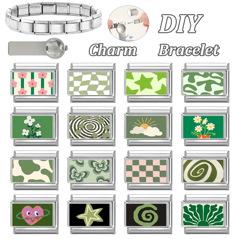 Italian Stainless Steel Charms