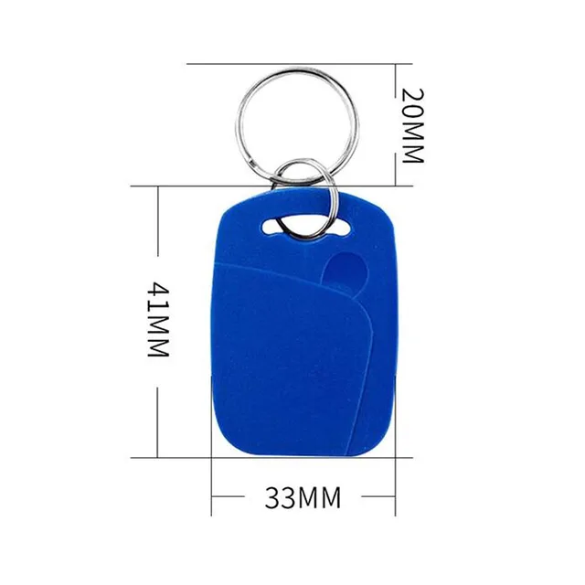 IC+ID UID Rewritable Composite Card  Keyfob (125KHZ T5577 RFID+13.56MHZ UID Changeable M F S50 1K NFC ) 3