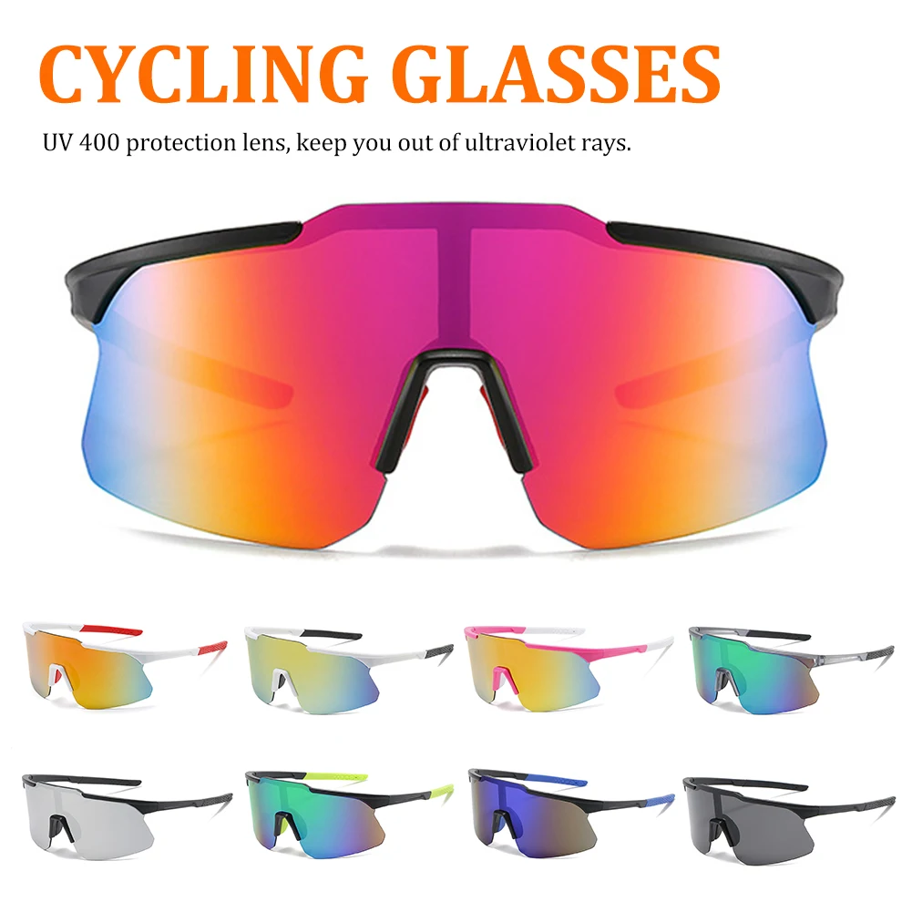 

Cycling Sunglasses UV400 Protection Windproof Outdoor Sports Glasses Goggles Polarized Lens Eyewear For Men Women Riding Running