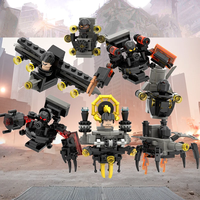 thumbnail image 1 of MOC Skibidi - Juego de bloques de construcción para inodoro, Titan Speakerman, Cameraman, Tvman, modelo de juguetes para niños, regalos de cumpleaños y Año Nuevo, 1 of 5