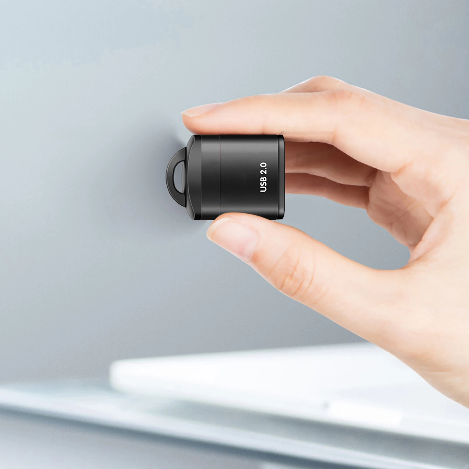 USBSDCard 리더 USB 2.0 미니 휴대 전화 메모리 TF 카드 리더 컴퓨터 자동차용 고속 MicroSD-USB 어댑터