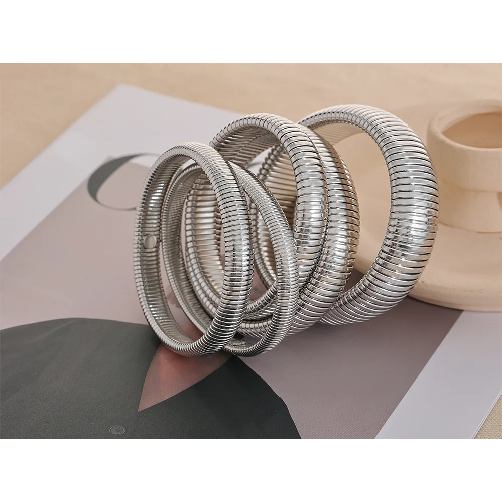 Yhpup Waterproof Stainless Steel Bracelet