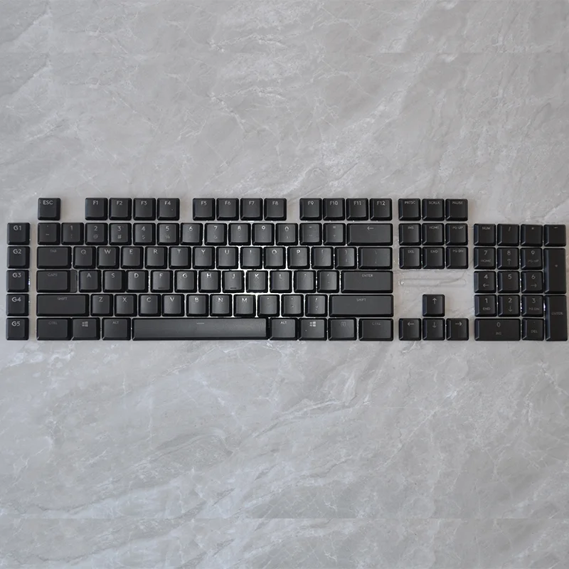 Keycaps Transparentes do pc para Logitech Keycaps do Eixo Anão 109 Chaves G913 G915 G813 G815 sem Fio Tem G913tkl - Imagem 4