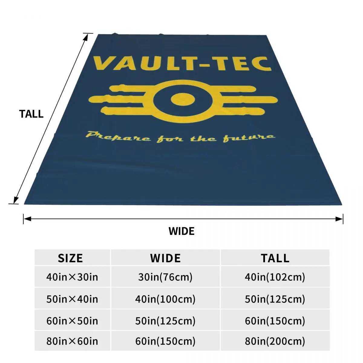 Fallout 4 Vault-Tec Logo Blankets Fleece Multi-function Sofa Throw Blankets For Couch Bedding Office Throws Bedspread Quilt 3