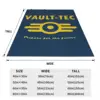 Fallout 4 Vault-Tec Logo Blankets Fleece Multi-function Sofa Throw Blankets For Couch Bedding Office Throws Bedspread Quilt 3