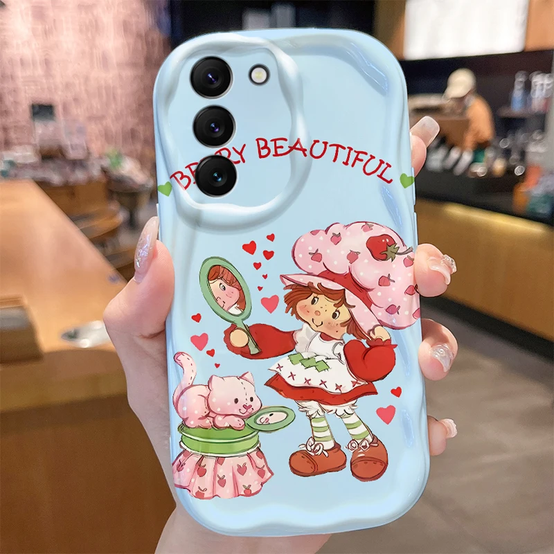 S-Strawberry S-Shortcakes Protective Phone Cover - Bold and Stylish Design