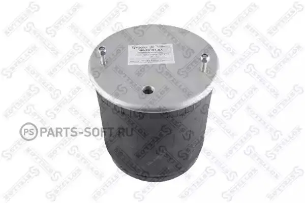 STELLOX 9029181SX 90-29181-SX_пневмоподушка со стак2шп.M12смещ.25. 1отв.шт.M22. Поршень стальн.4отв.M12