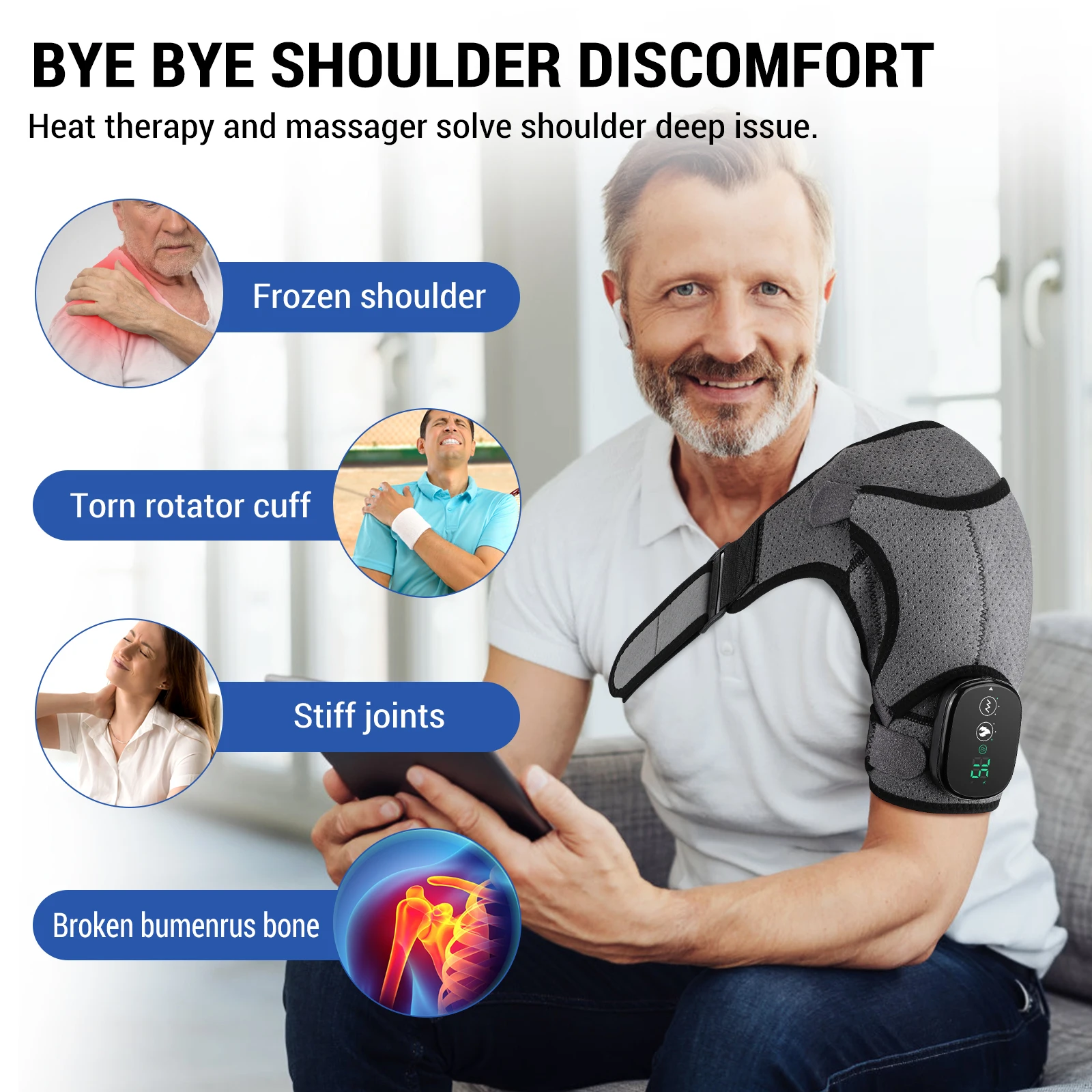 Electric Heating Heated Shoulder Brace Wrap