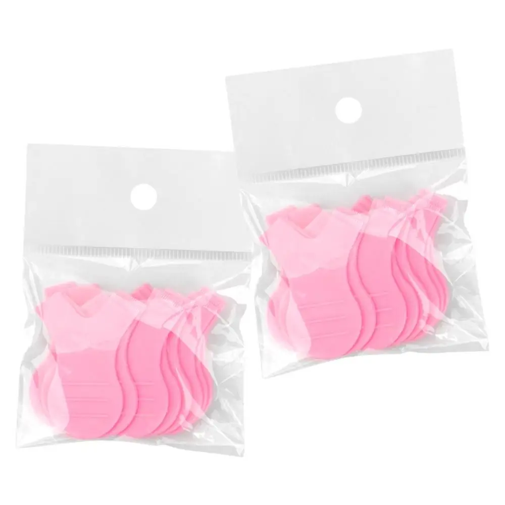 10PCS 새로운 부드러운 플라스틱 아이 래쉬 리프트 8 색 Y 모양 속눈썹 컬러 아이 래쉬 브러쉬 마스카라 도구