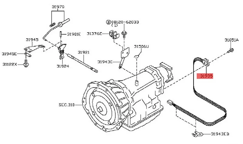 para infiniti para nissan trans sensor de velocidade peça original