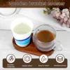 Kitchen Storage Holder Salt and Pepper Mill Tray Multipurpose Wood Tray bracket Pepper Mill Holder Salt Grinder Base Accessories 4