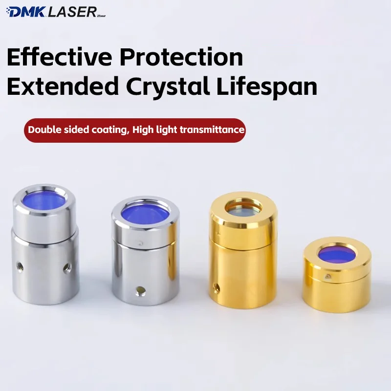 Laser Source Protective Windows Lens QBH Protection Cap Fiber Laser Cutting/Welding Fiber Optic Crystal Lenses 10*1.5 Raycus MAX