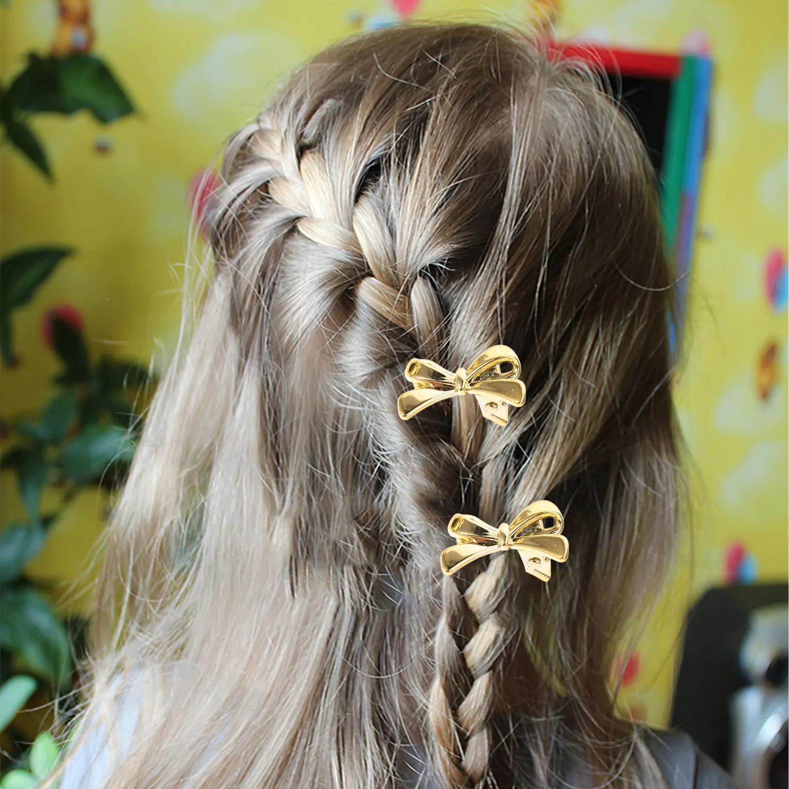 12Pcs 작은 금속 활 모양 헤어 클립 여성용 Bowknot 머리핀 바레트 소녀 십대 유행 헤어 스타일링 액세서리 매일