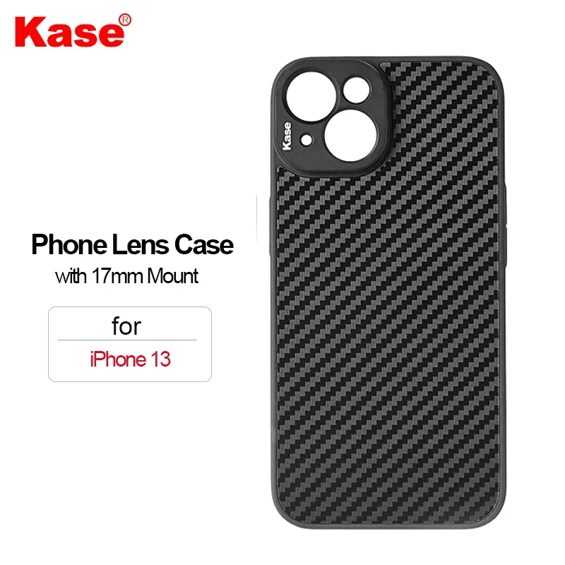 Kase M17 Handy-Objektivhalterung Für IPhone 16 Pro Max | Kompatibel Mit 17 Mm Gewinde-Objektiven, Schwarz