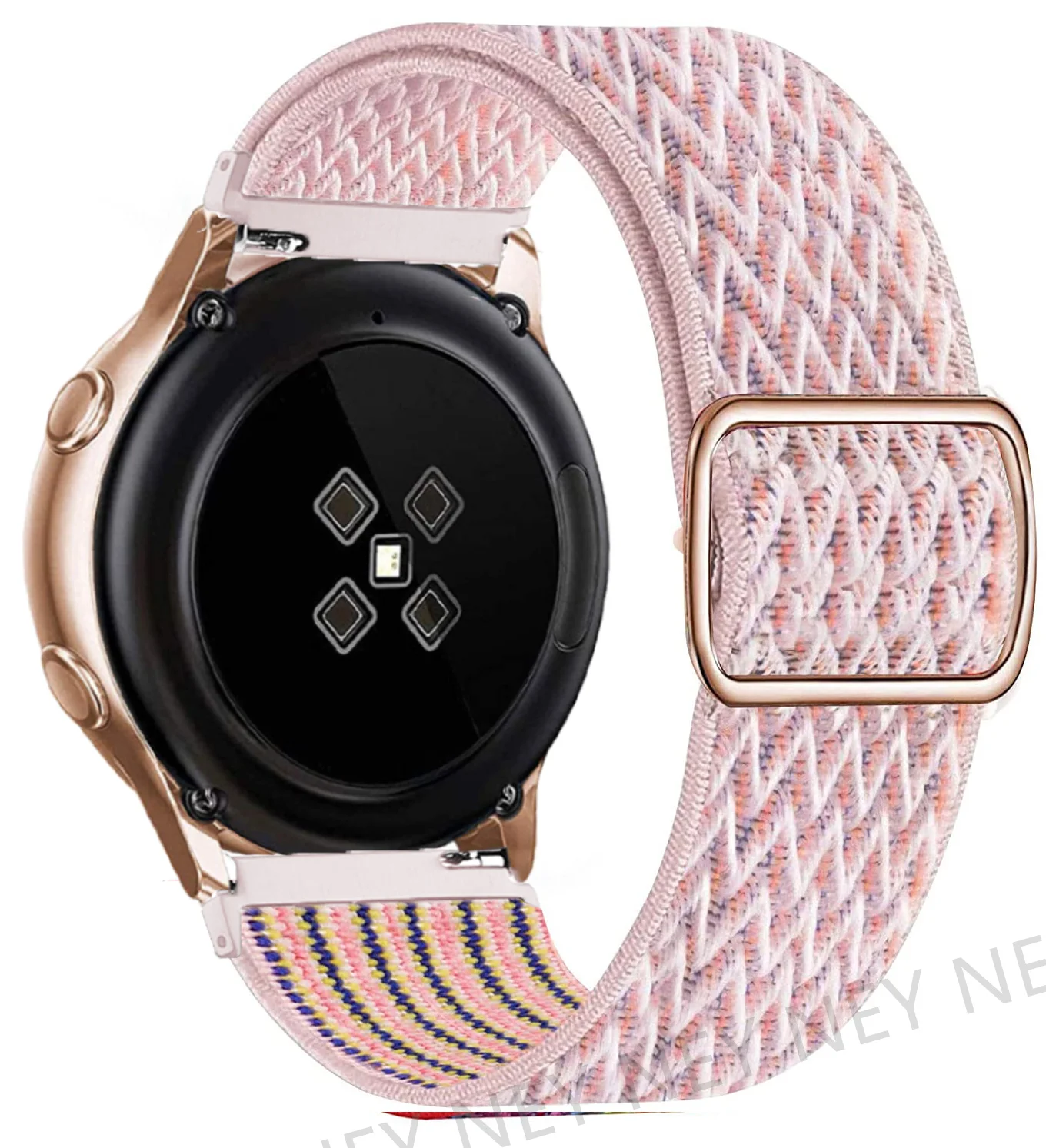 Bohemian Shiny Elastic Watch Strap – Universal 20mm/22mm Band