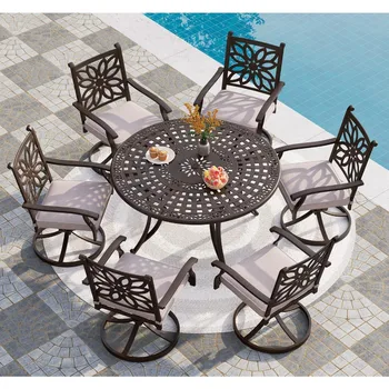 3-Piece Metal Patio Bistro Set 1