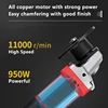 AX9 950W Electric Portable Chamfering Machine 45° Metal Mold Inner Hole Trimmer R/C Straight Edge Chamfer Tool Electric Trimming 3