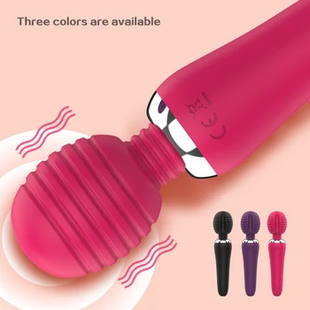 Powerful Dildo Vibrator AV Magic Wand Vibrators for Women Clitoris Stimulator G Spot Massager Masturbator Sex Toys for Adults 18 6
