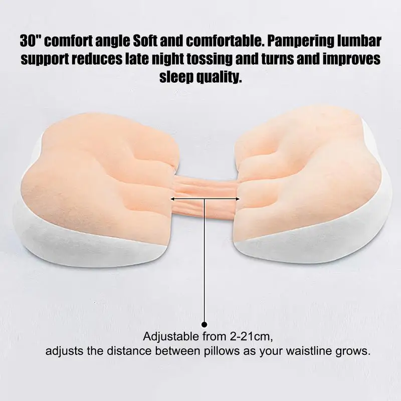 Body Pillow Pregnancy Maternity Side Sleeping Pillow Breathable U Shaped Baby Feeding Aid Supplies for Moms Pregnant Women