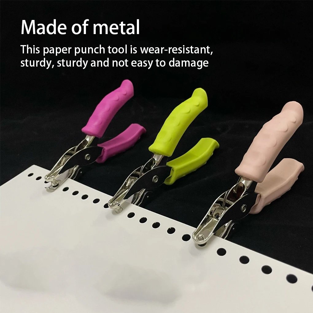 

Home Single Hole Puncher Greeting Card Paper Punch Tool DIY Crafting