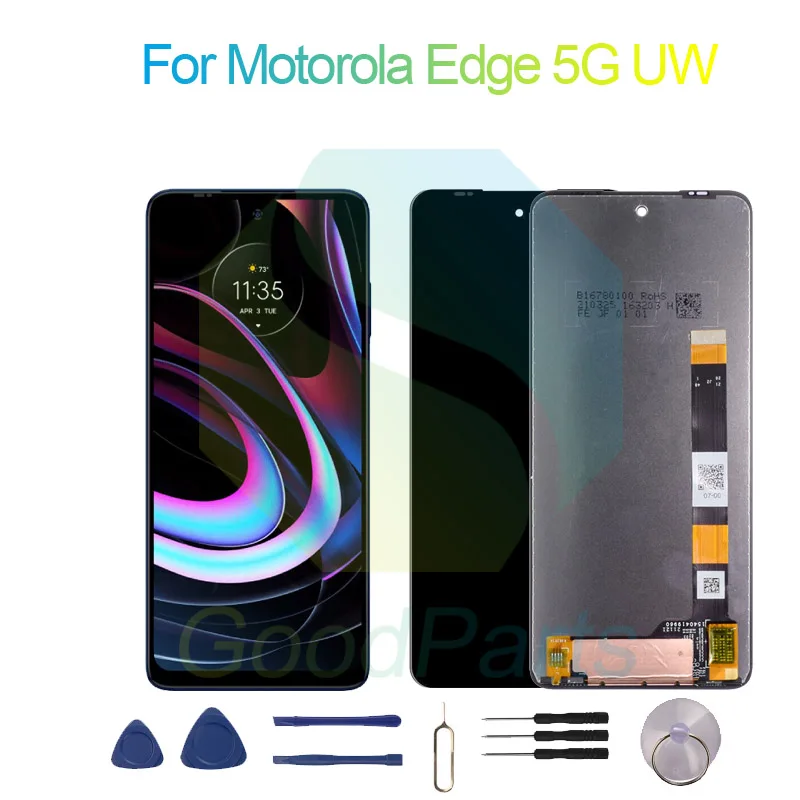 Per Motorola Edge 5G Uw Sostituzione Display 2460*1080 Per Moto Edge 5G Uw Lcd Touch Digitizer