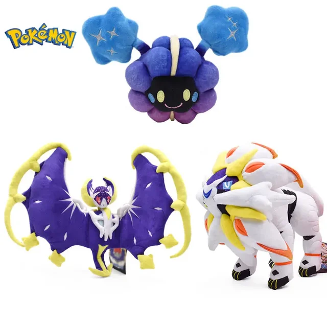 Pokemon Cosmog Solgaleo Lunala Plush Toys Japan Anime Figure  Lunala Plush Doll Soft Stuffed Cartoon Pillow Xmas Gift For Boys 1