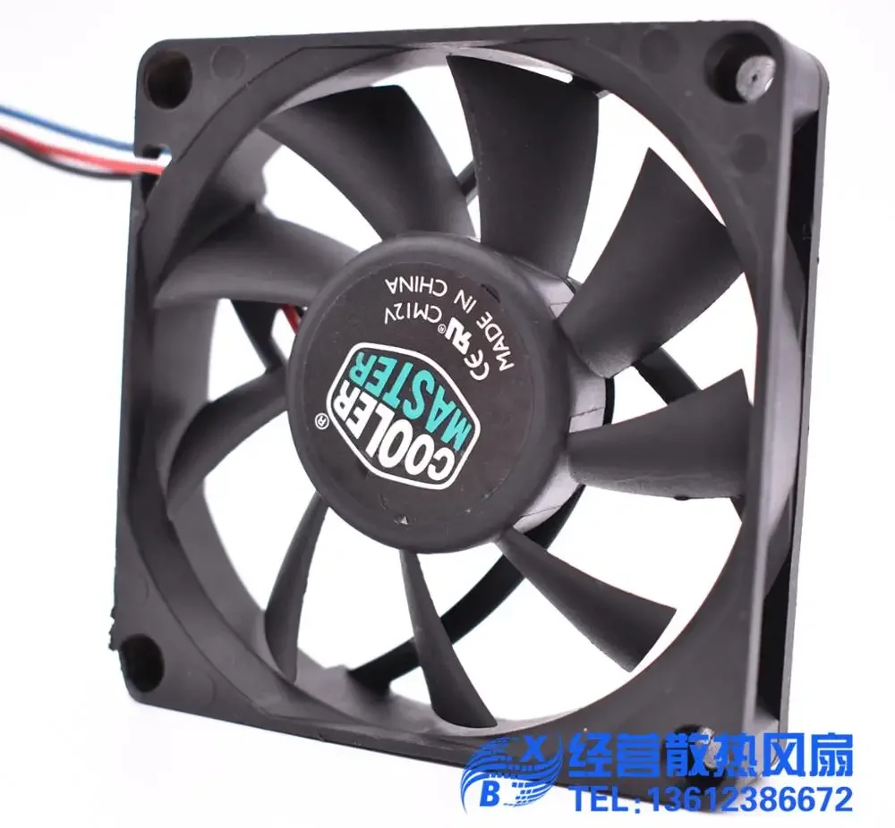 Original Delta AFB0712MB 7015 70*70*15MM 70MM AMD CPU Cooling fan 12V 0.24A  with 3pin
