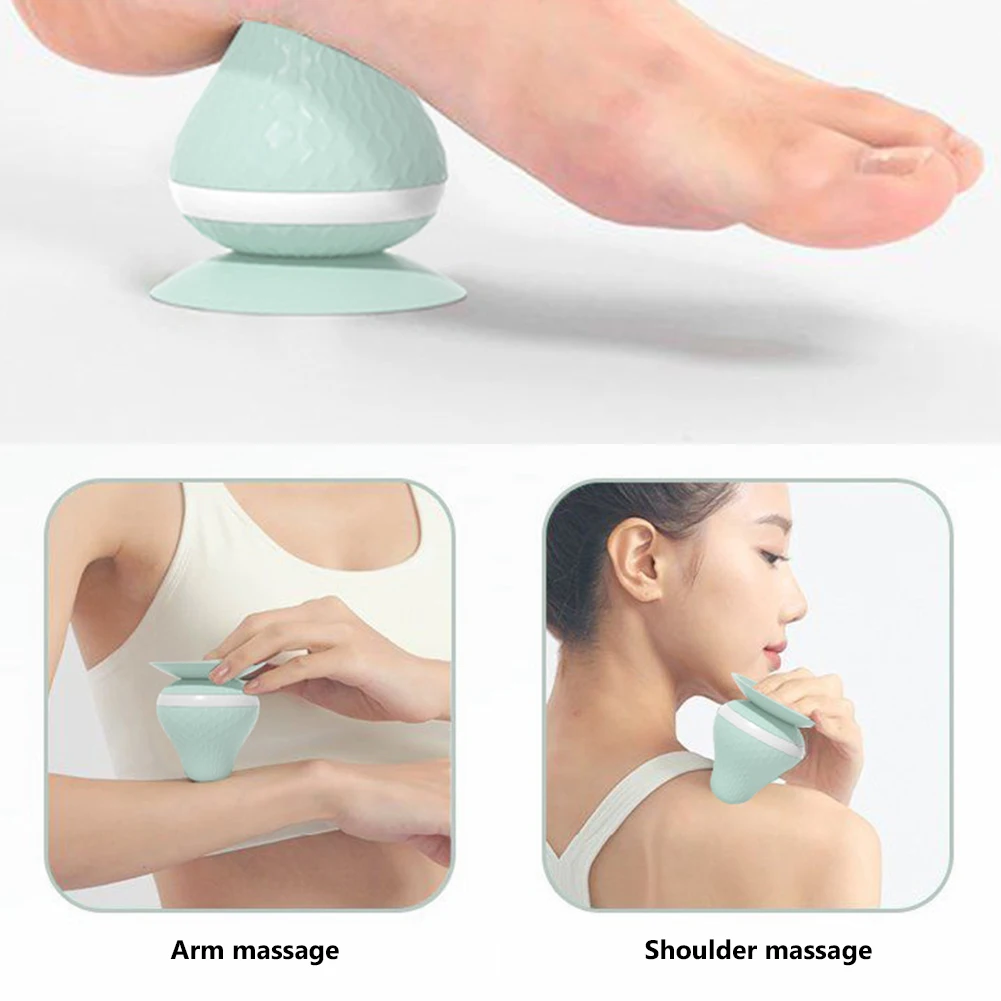 Cone-shape Suction Cup Massage Ball Multifunctional Deep Tissue Massage Ball For Women Men