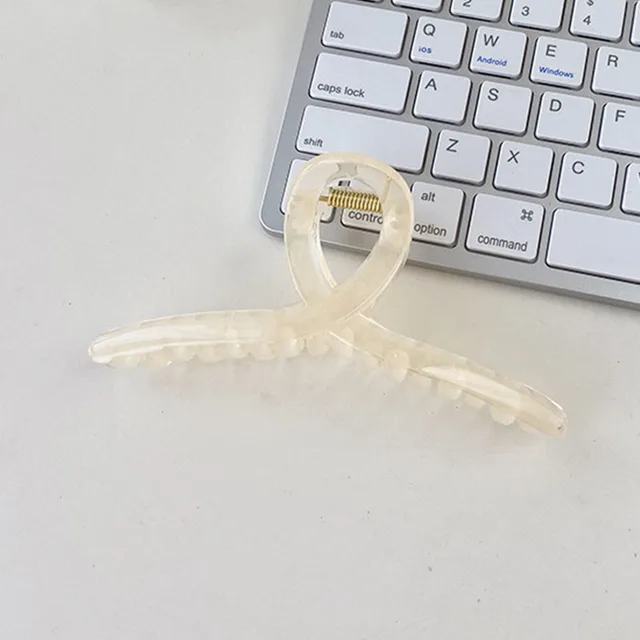 Vintage Cross Hair Clip Large Barrette Crab Hair Claws Bath Clip Ponytail Clip for Women Girls Claw Clip Hair Accessories C4