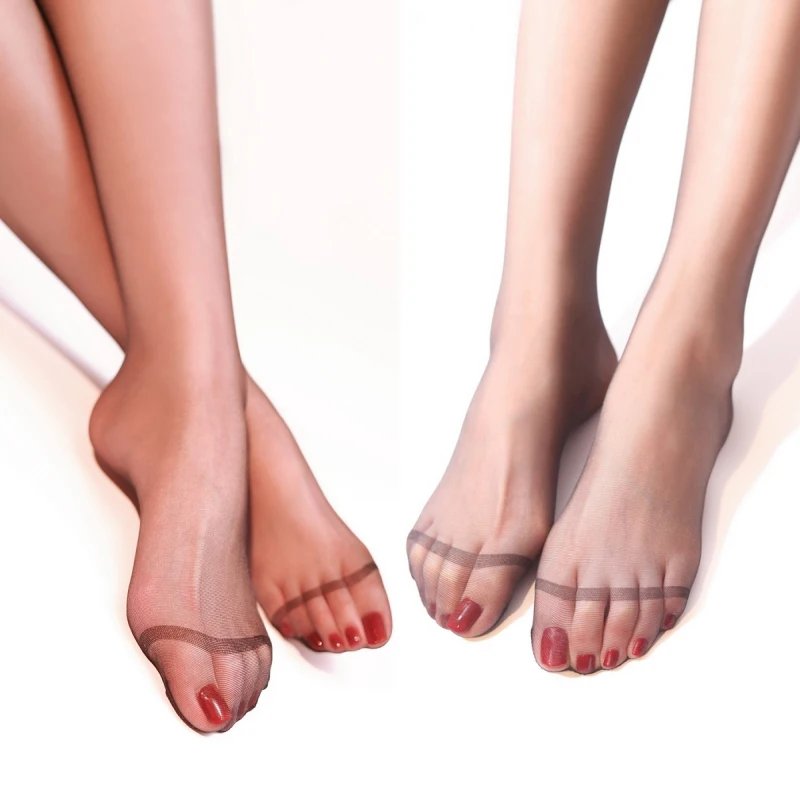 Collants de pied en forme de ligne de beauté pour femmes, sousvêtements sans couture, collants