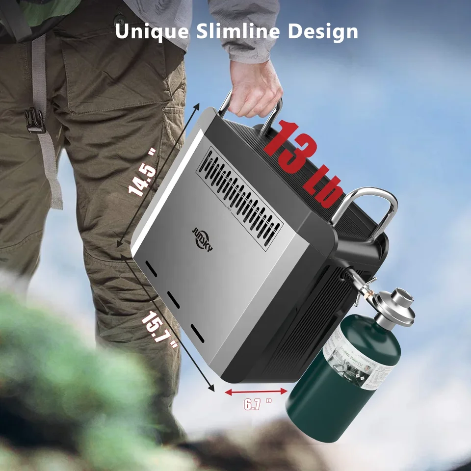 BaseCamp Mr. Heater Boss Rechargeable Camping Shower – Portable, 6' Hose, USB Charging, 45-60 Min Runtime - View #8