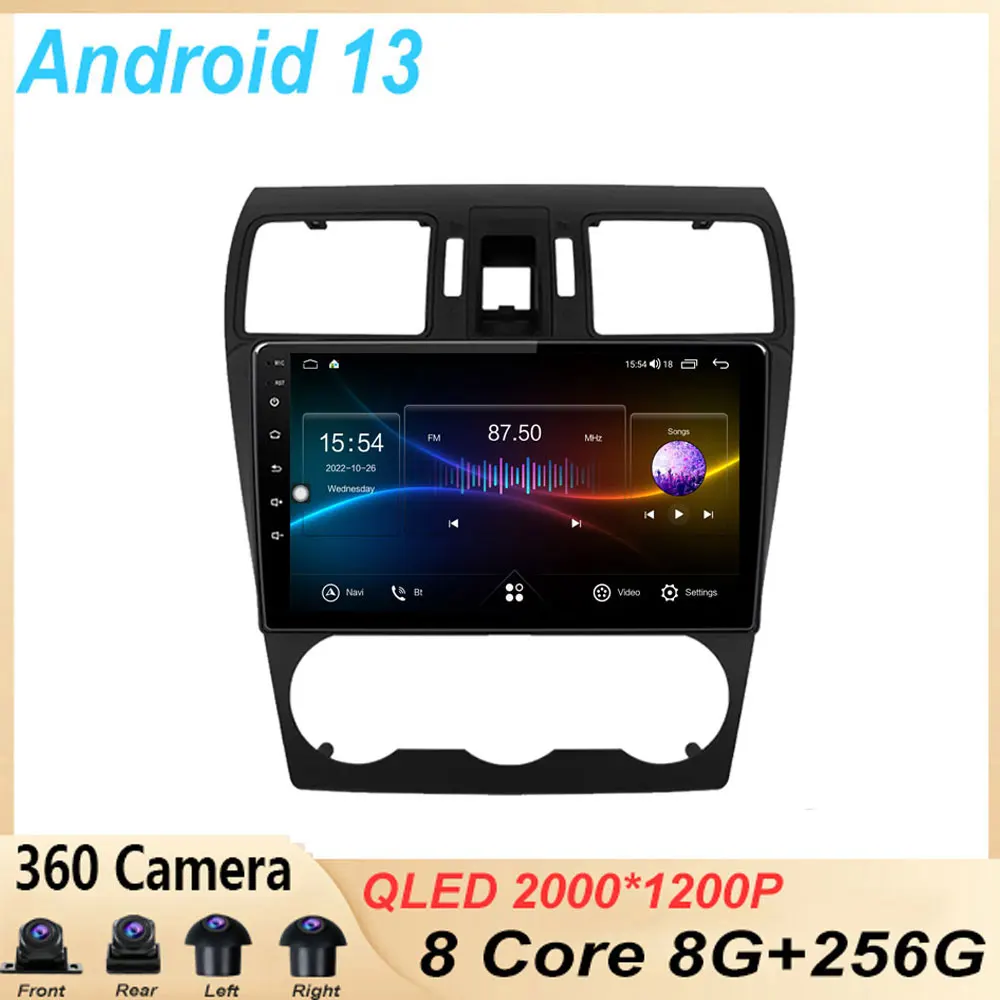 

For Subaru Forester XV WRX 2012-2015 android 13 Car Radio Multimedia Video Player Android auto wireless adapter no 2 din