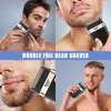 KEMEI Retro Oil Hair Gradient Shaver Comme 2024 Hair Salon Push White Hair clipper Whitener Push knife 6