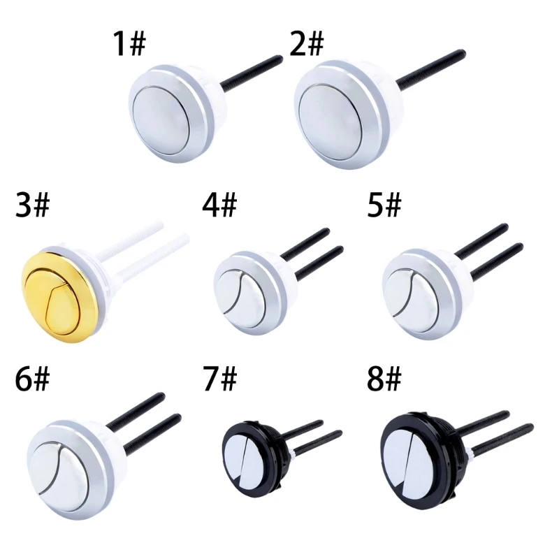 

Modern Durable Button ABS Button Practical for Toilet Lid in Bathroom Accessory