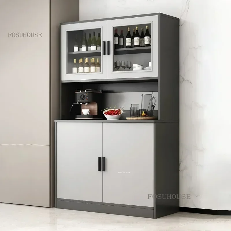 Modern Simple Wall Sideboard Home Furniture Wine Display Cabinet Kitchen Sideboard et Cabinet Tableware Storage Rack f