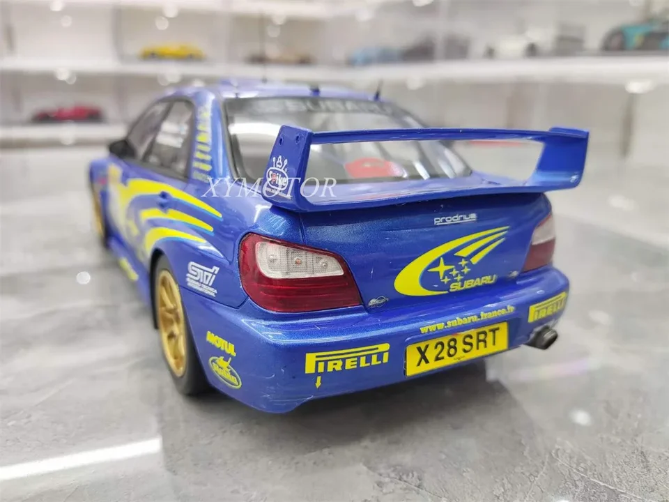 OTTO 1/18 For SUBARU IMPREZA WRC 2002 Resin Diecast Model