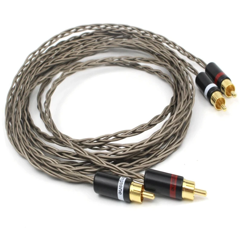 

Odin RCA сигнальный кабель, позолоченный RCA разъем, посеребренный экранированный Hi-Fi аудио усилитель, CD-плеер, соединительные сигнальные кабели