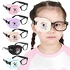 1Pcs Children Amblyopia Eye Patches For Treating Strabismus Glasses Therapy Kids Corrective Vision Glasses Case Reusable Soft 1