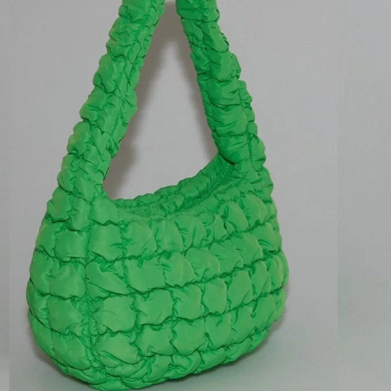 

2023 Spring and Summer Special Offer Casual Pleated Women Shoulder Handbag