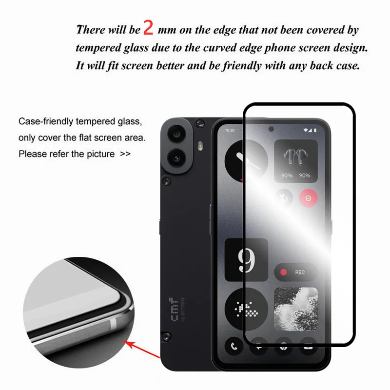 Ultra-Thin Front Glass Screen Protector Lens Film