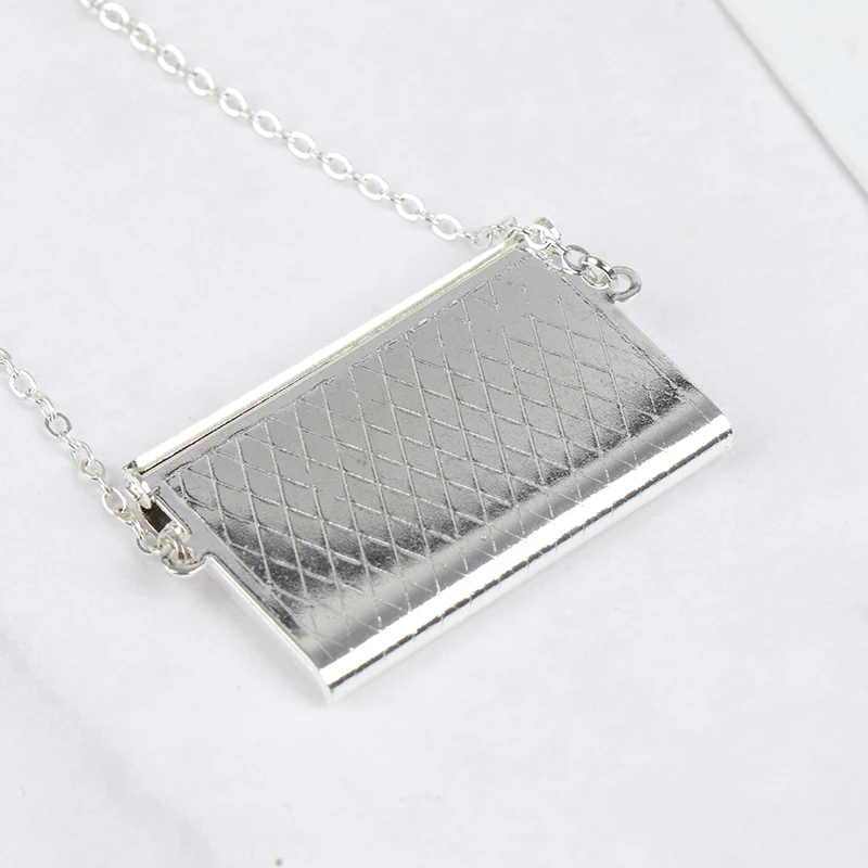 1 Pc Metal Chain Pack Doll Bag Miniature Shopping Handbag For Clothes Dolls Accessories
