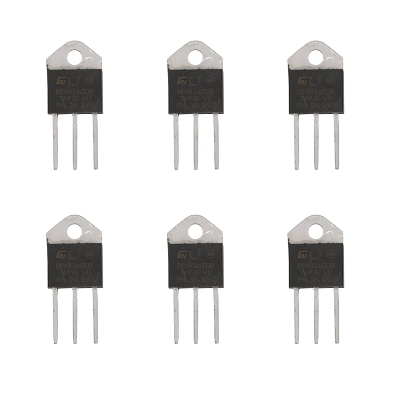 

HOT 6X BTA41-600B 600V 40A Silicon Controller Rectifier Standard Triac