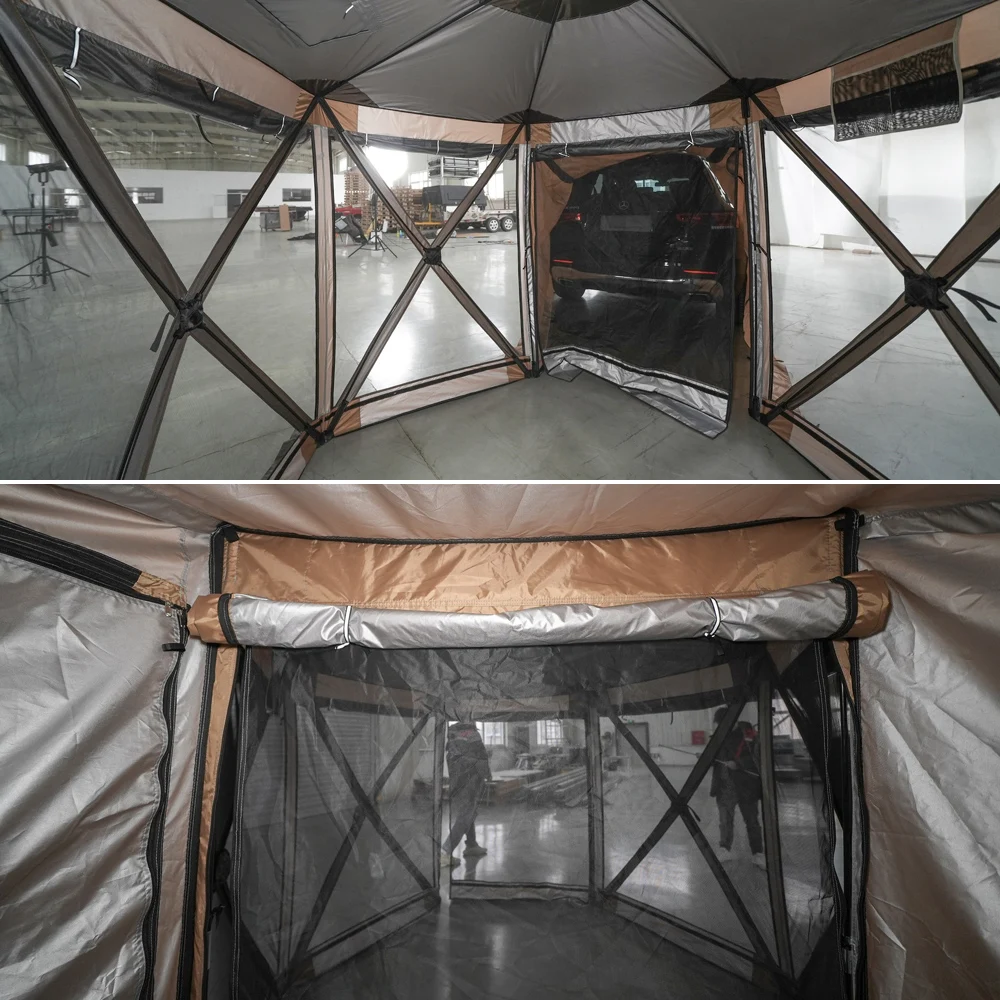 7x4 Off Road Trailer Tent Off-Road Motorcycle Camper Trailer