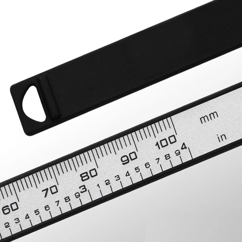 LCD 디스플레이 화면이있는 0-100mm 범위 디지털 캘리퍼스 플라스틱 전자 버니어 캘리퍼스 실용적인 디지털 눈금자 측정 도구