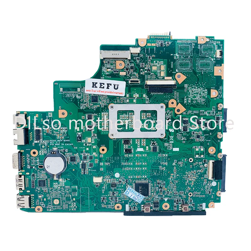 Kefu K43sd Placa-mãe do Portátil para Asus K43sd K43e A43e Mianboard sem Gpu Ddr3 Slot Teste Placa-mãe - Imagem 4