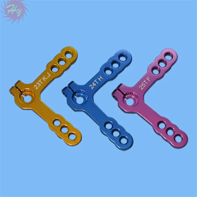 25t Teeth Tooth Steering Half Servo Arm Horn 25t M3 Aluminum Rc Servo