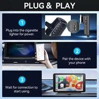 Universal Portable Carplay for Car Screen, Car Radio Multimedia WIFI Video Player Wireless Carplay Screen for Apple Or Android - Image 6