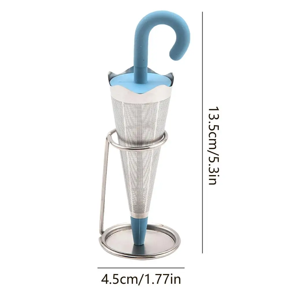 Charming Umbrella-Shaped Stainless Steel Tea Infuser
