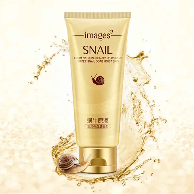 Snail Essence Cleansing Gel Deep Clean Shrink Pores Hydrating Whitening Moisturizing 100g-facial cleanser