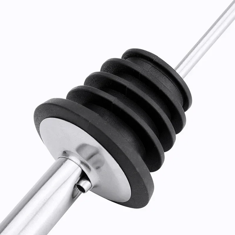 Liquor Pourers Wine Bottle Stoppers Wine Pourers Wine Accessories Liquor Dispenser UPORS 2/3Pcs Stainless Steel Alcohol Liquor Spouts Bottle Dispenser with Cap